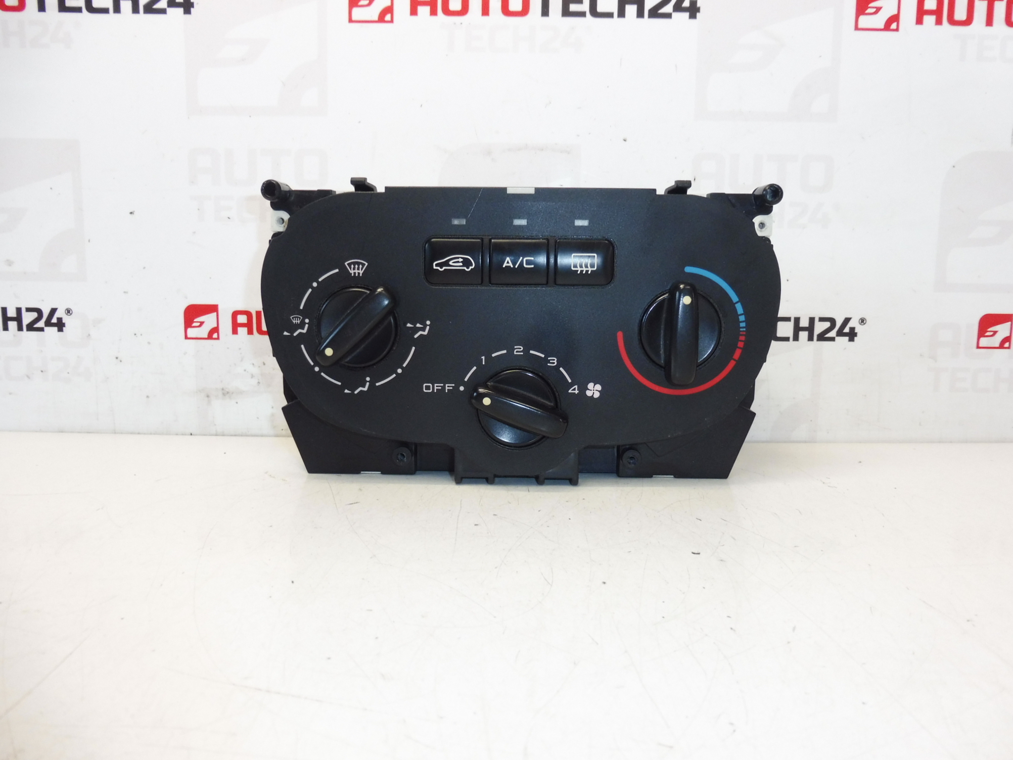 Commande de chauffage et de climatisation Peugeot 307 593240000 T5RFESS 6451JS