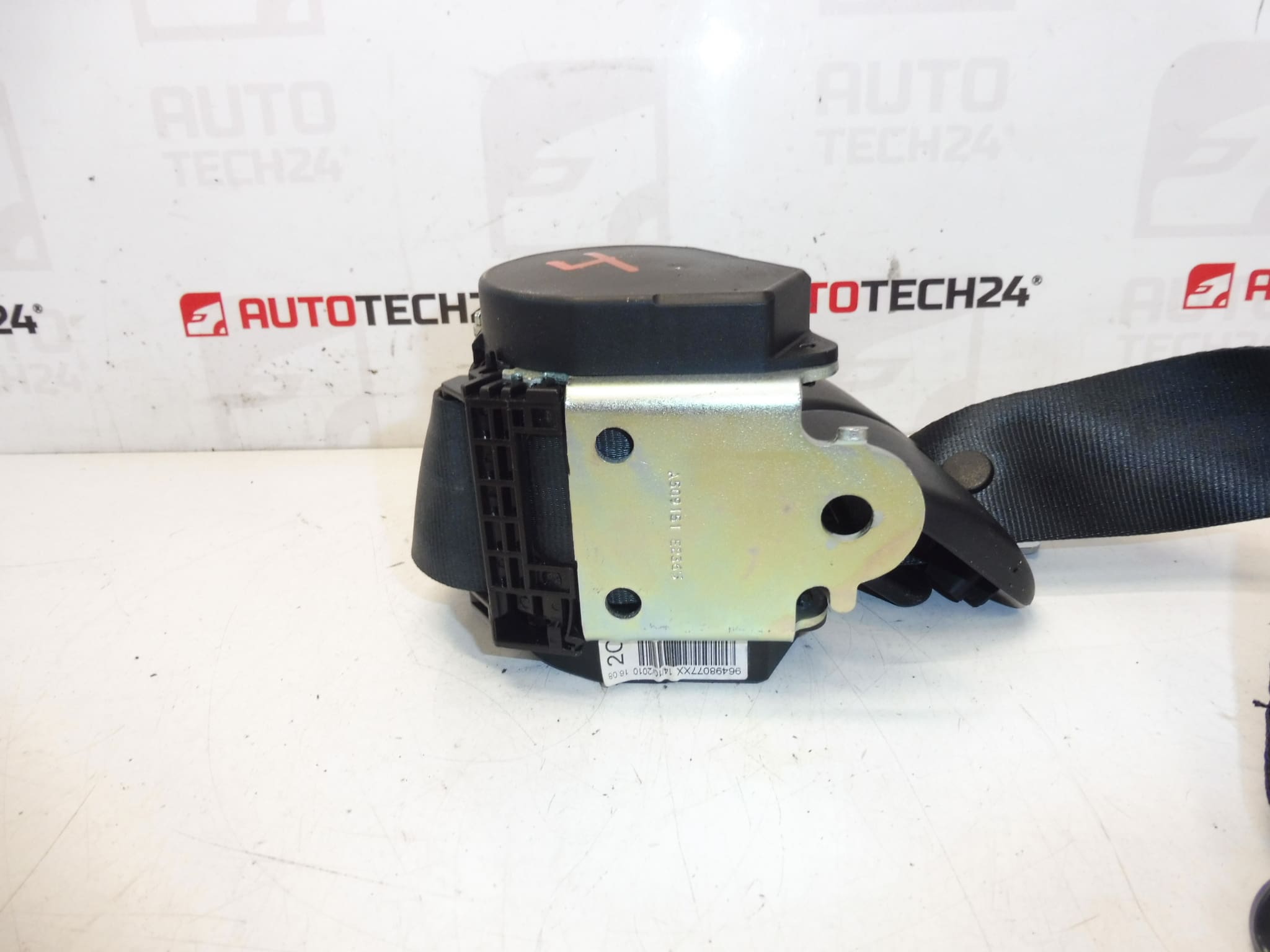 Ceinture de sécurité arrière Peugeot 207 96498077XX 8974SY – Image 2
