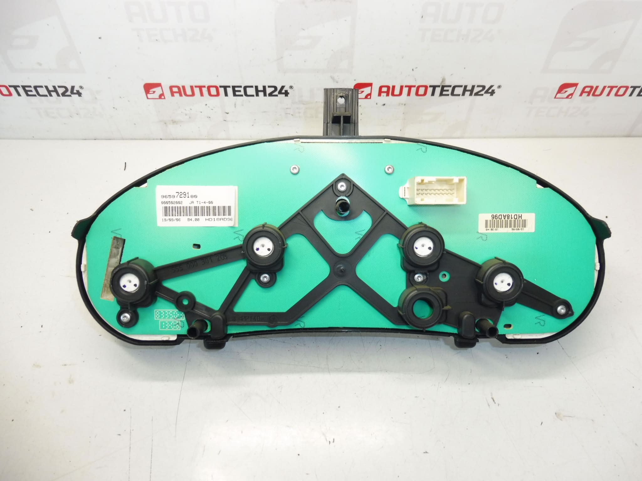 Compteur de vitesse avec alarmes Peugeot 206 9659729180 6106LL – Image 2