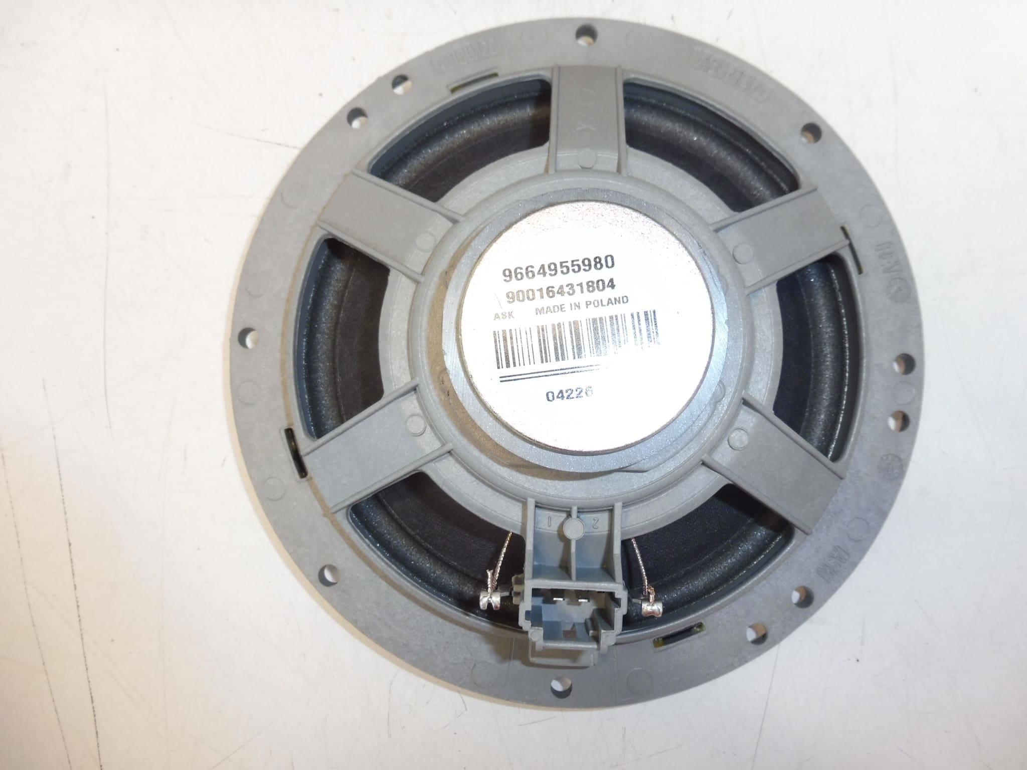 Nouveau Haut Parleur Citroën Peugeot 9664955980 6562X3 – Image 2