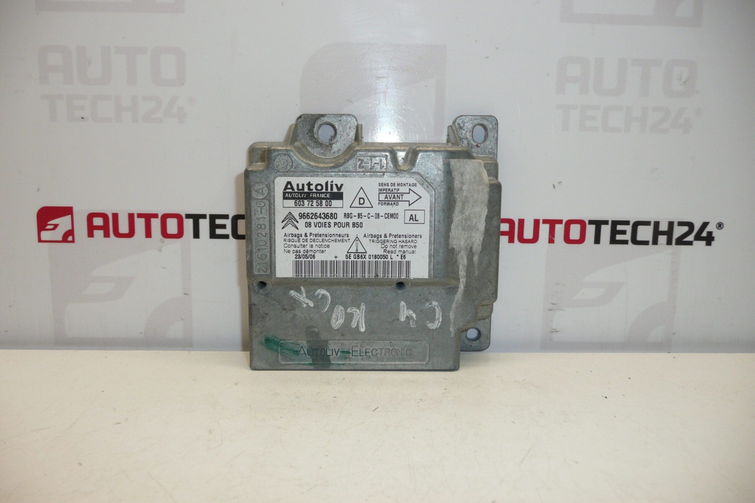 Unité airbag Citroën C4 9662643680 654633