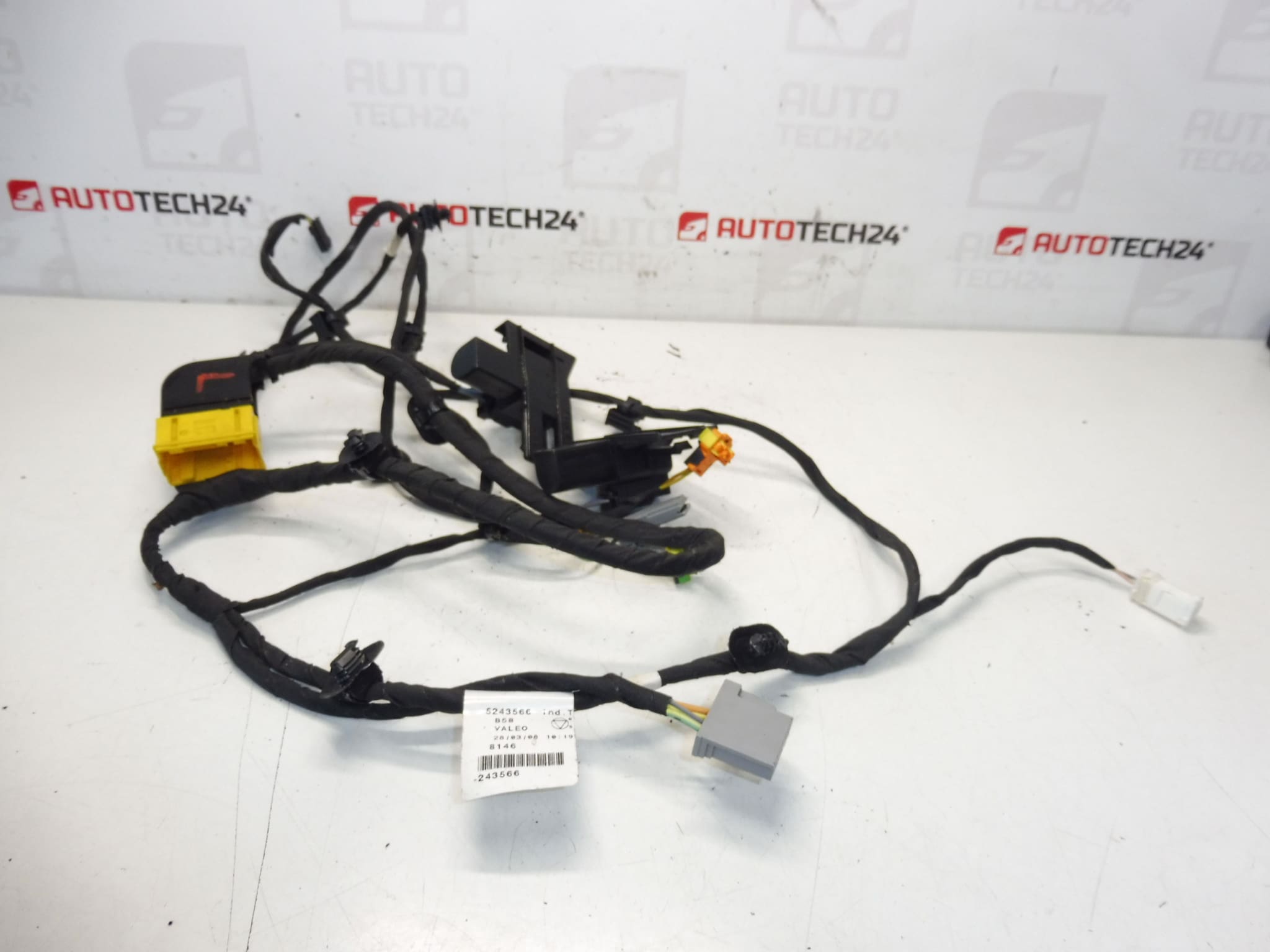 Harnais de siège conducteur Citroen C4 Picasso Valeo 6505T6 5243566 – Image 2