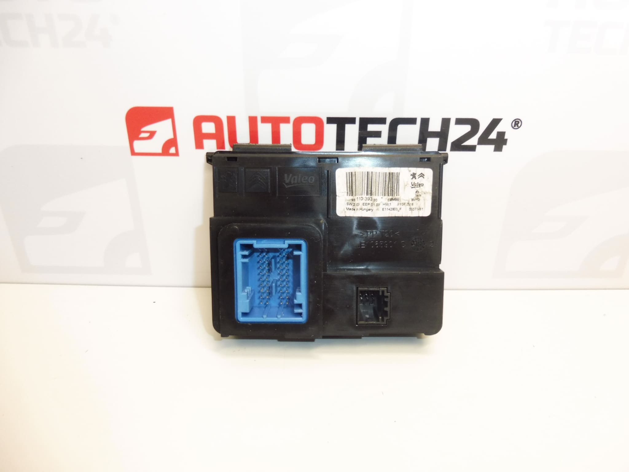 Unité de commande de climatisation Citroën Peugeot 9811039380 1638190580